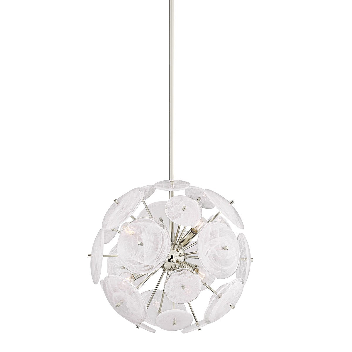 Mitzi - H1004806-PN - Six Light Chandelier - Tamara - Polished Nickel