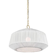 Mitzi - H1011701L-AGB - One Light Pendant - Amanza - Aged Brass