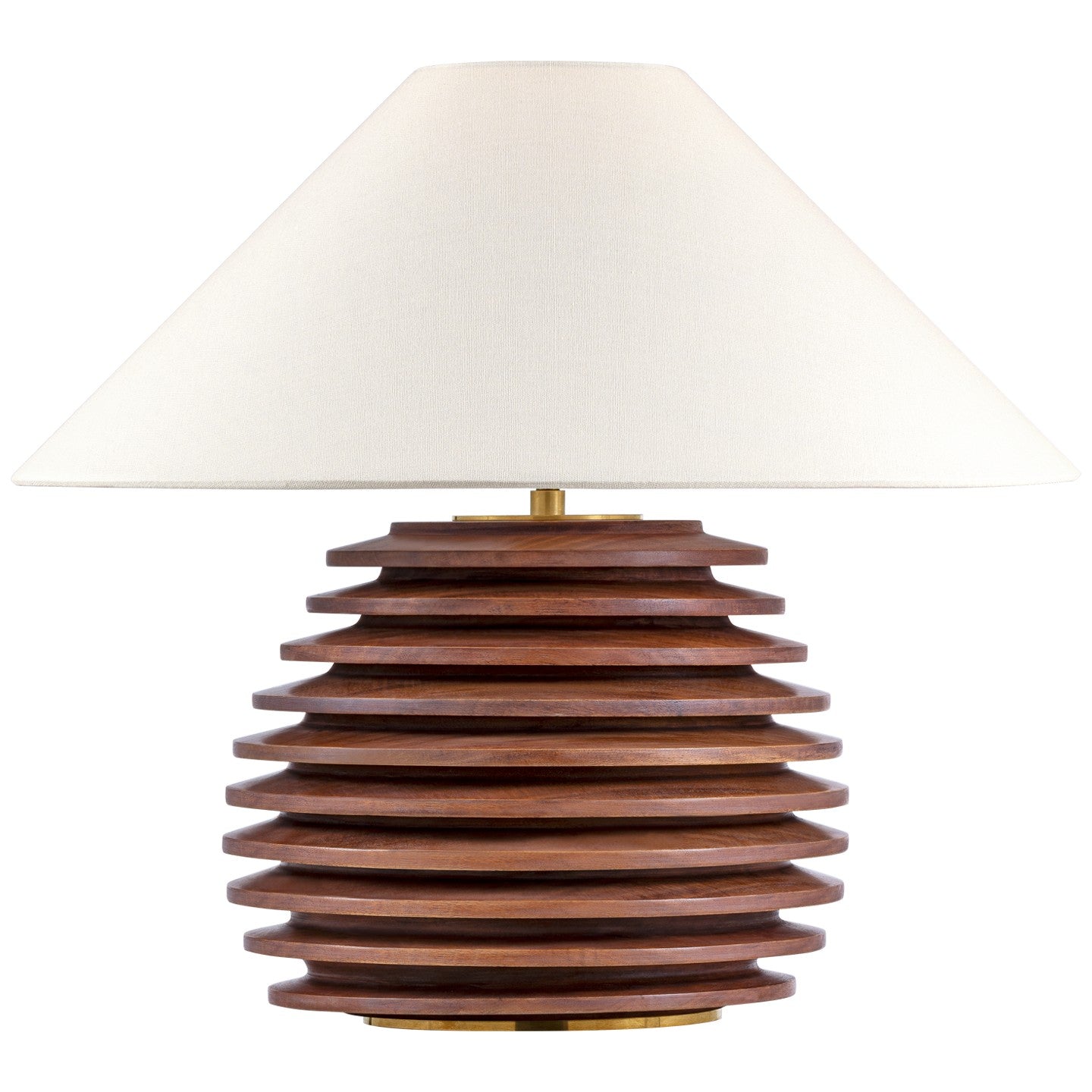 Visual Comfort Signature - KW 3715BNB-L - LED Table Lamp - Crenelle - Burnished Birch