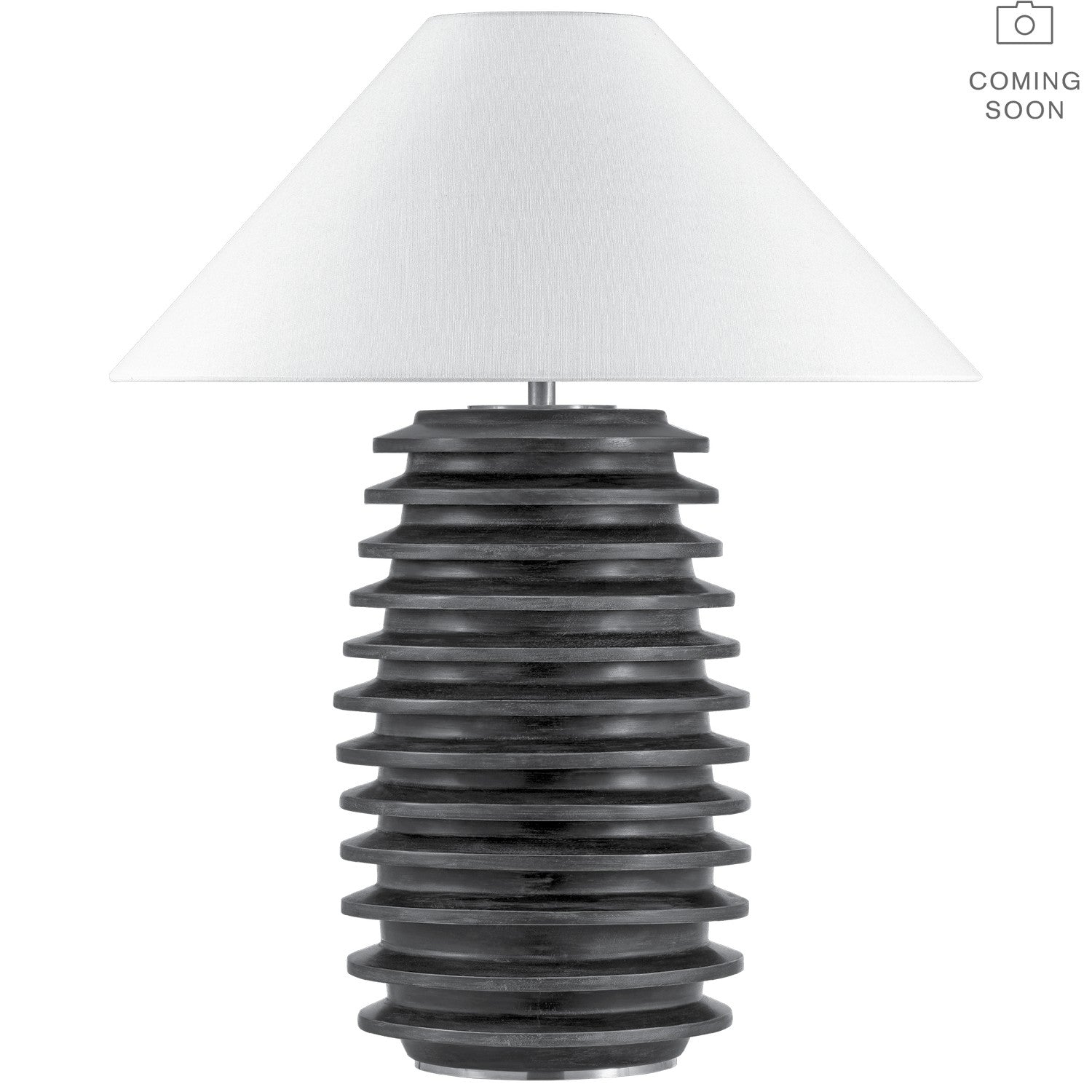 Visual Comfort Signature - KW 3716BNB-L - LED Table Lamp - Crenelle - Burnished Birch