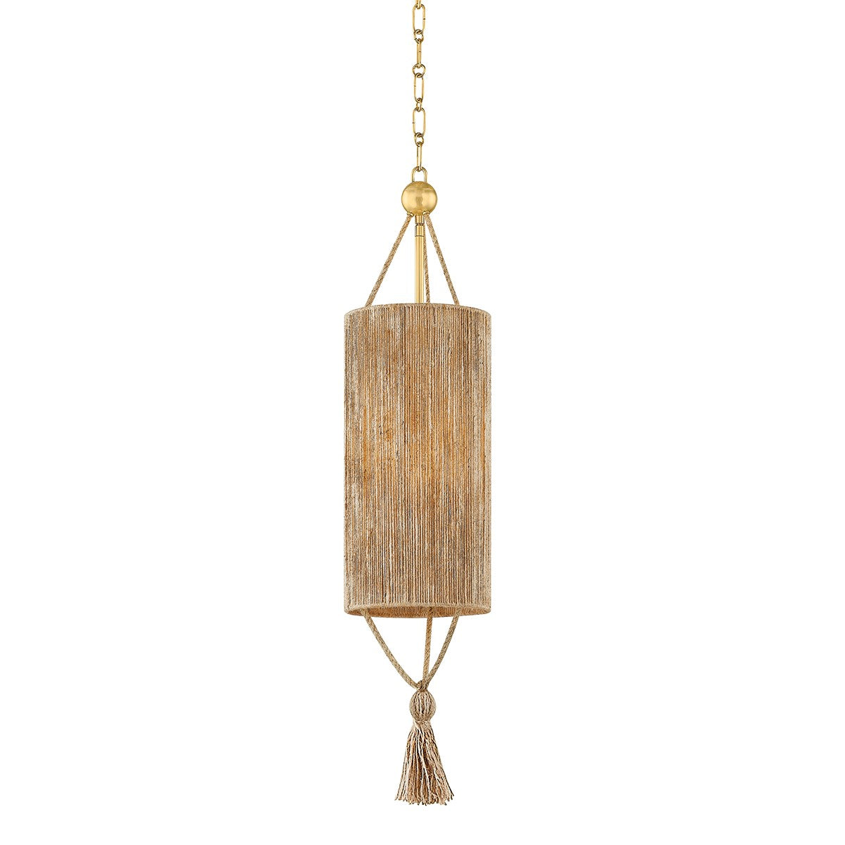 Mitzi - H1036701S-AGB - One Light Pendant - Reyn - Aged Brass