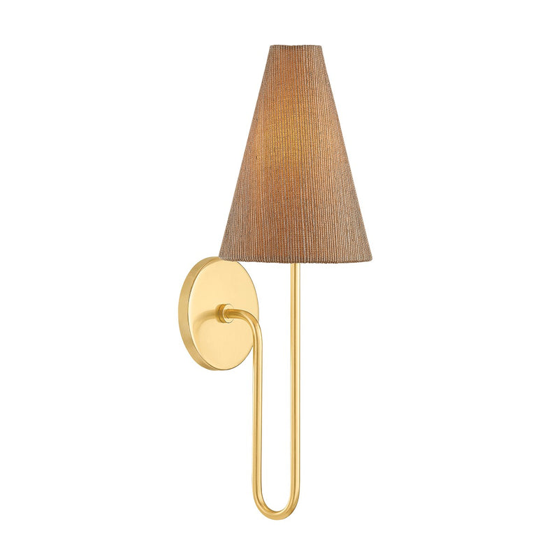 Mitzi - H987101-AGB - One Light Wall Sconce - Jessel - Aged Brass