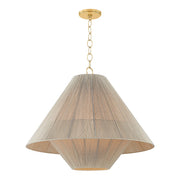 Mitzi - H988701L-AGB - One Light Pendant - Eleanor - Aged Brass