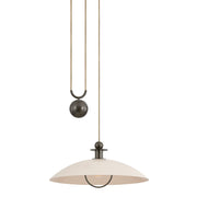 Mitzi - H995701-TRB/SBQ - One Light Pendant - Dottie - True Bronze/Soft Bisque