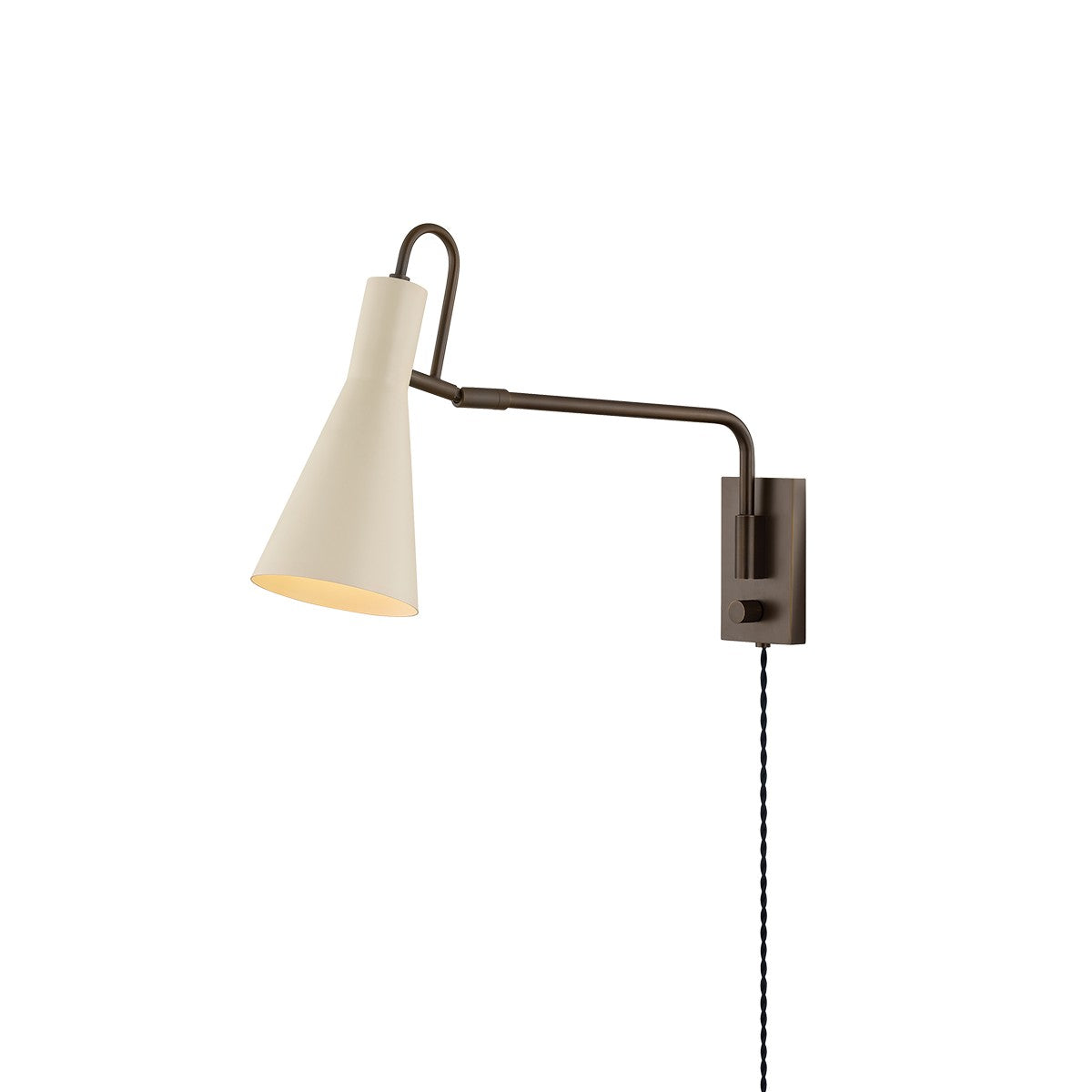 Mitzi - HL1006101-TRB/SBQ - LED Wall Sconce - Yvette - True Bronze/Soft Bisque