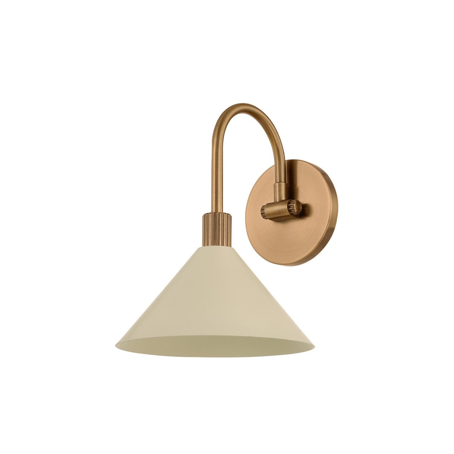 Troy Lighting - B1809-PBR/SSD - One Light Bath - Jovani - Patina Brass And Soft Sand