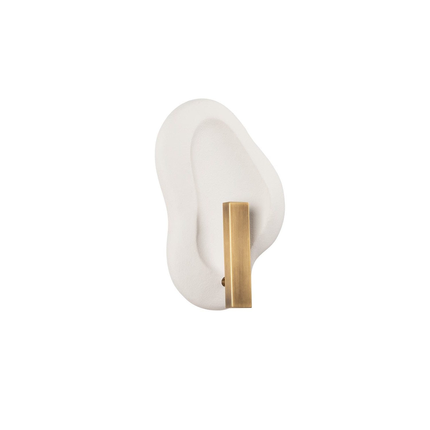 Troy Lighting - B3915-PBR/CRH - LED Wall Sconce - Jura - Patina Brass/Ceramic Rustic Shell