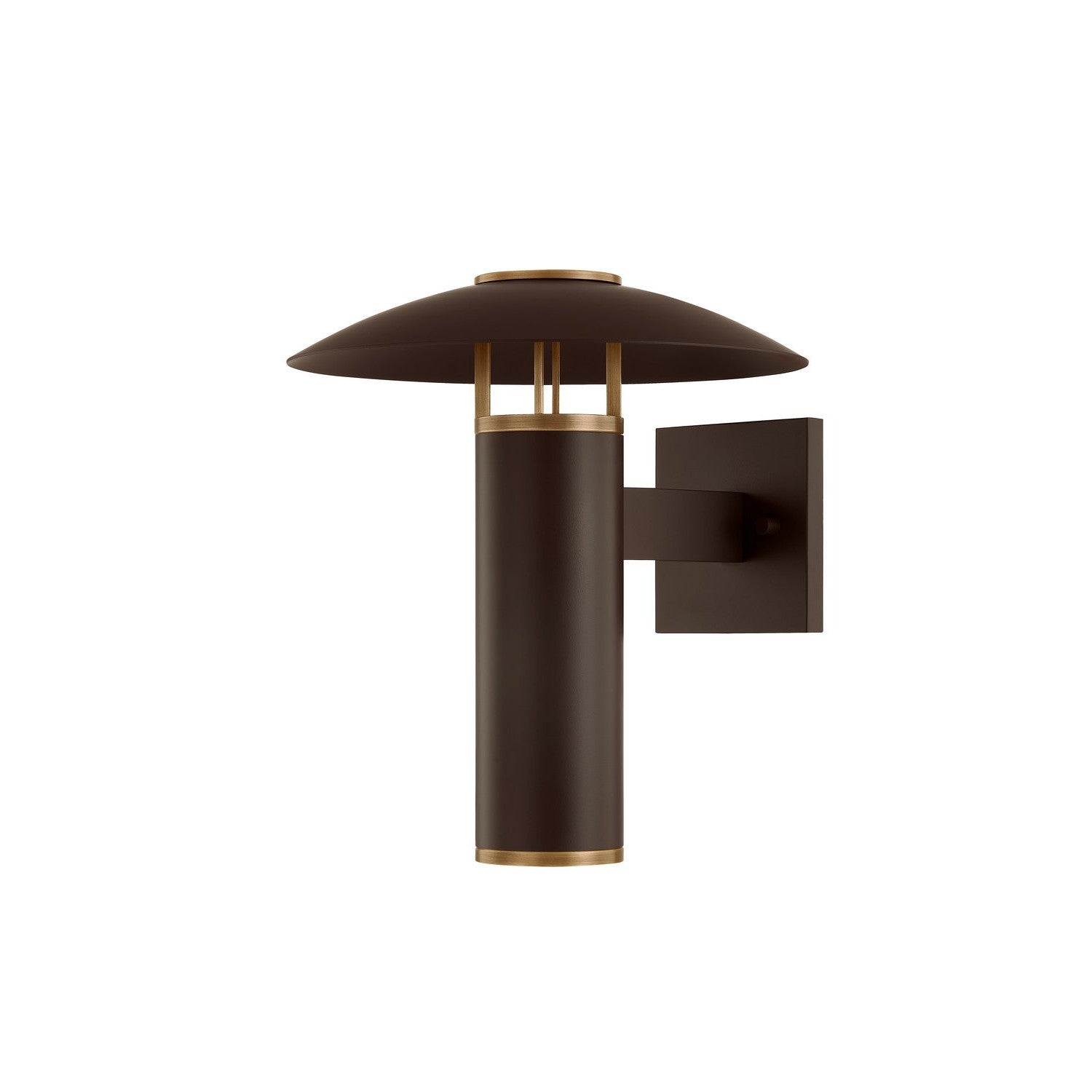 Troy Lighting - B7912-PBR/BRZ - One Light Wall Sconce - Birk - Patina Brass/Bronze