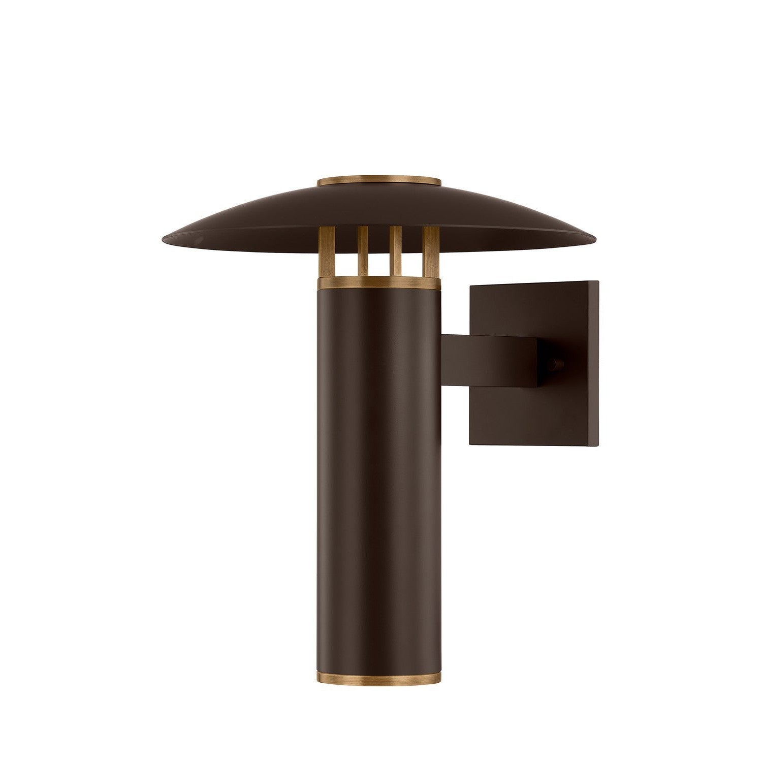 Troy Lighting - B7915-PBR/BRZ - One Light Wall Sconce - Birk - Patina Brass/Bronze