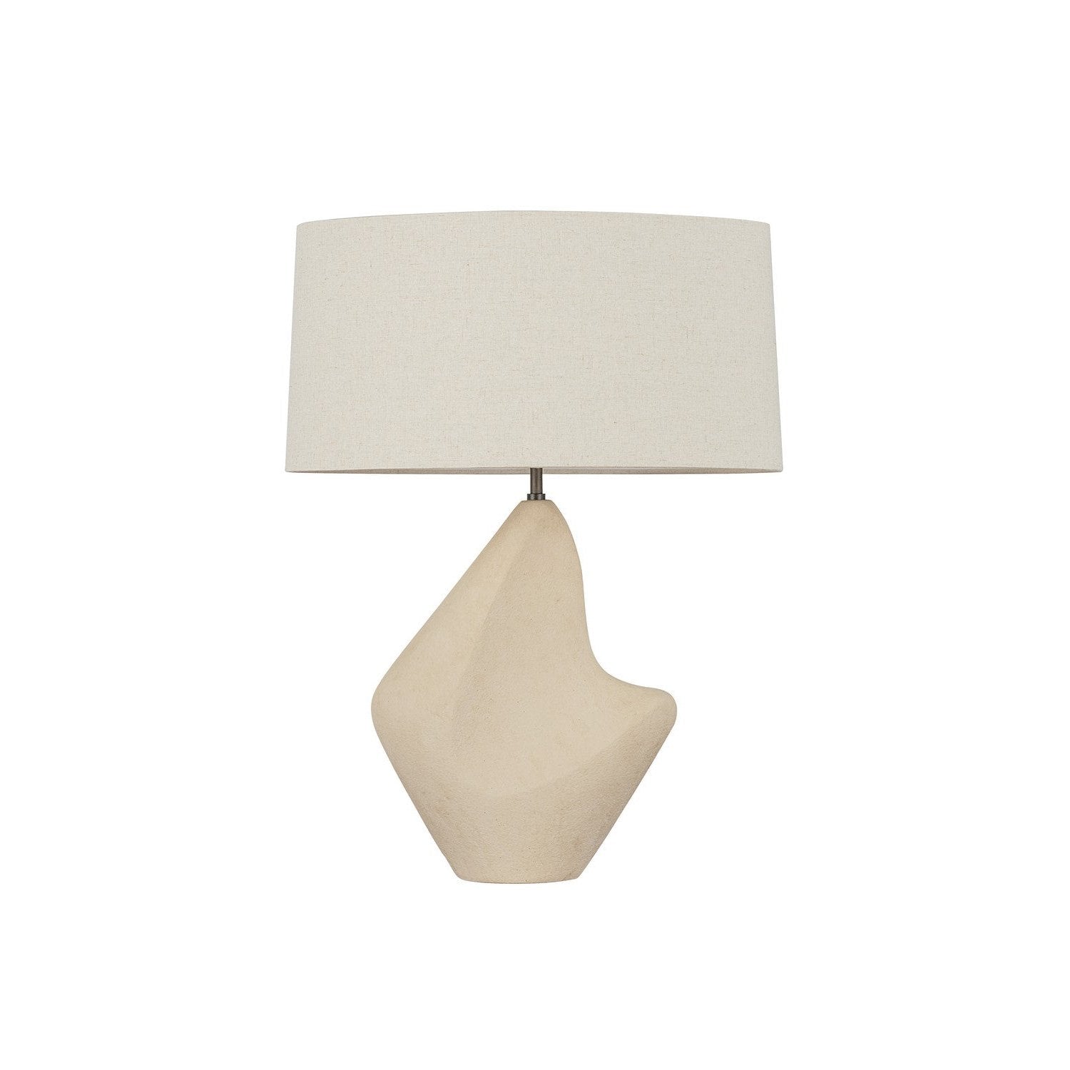Troy Lighting - PTL3727-BRZ/CIB - One Light Table Lamp - Huntly - Bronze/Ceramic Ivory Breakstone