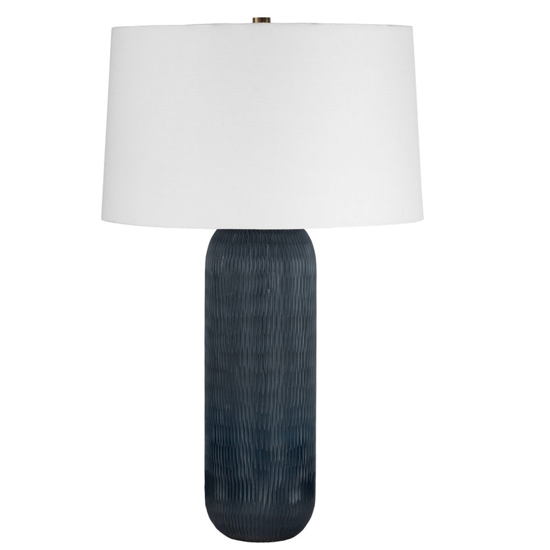 Troy Lighting - PTL4828-PBR - One Light Table Lamp - Hopkins - Patina Brass
