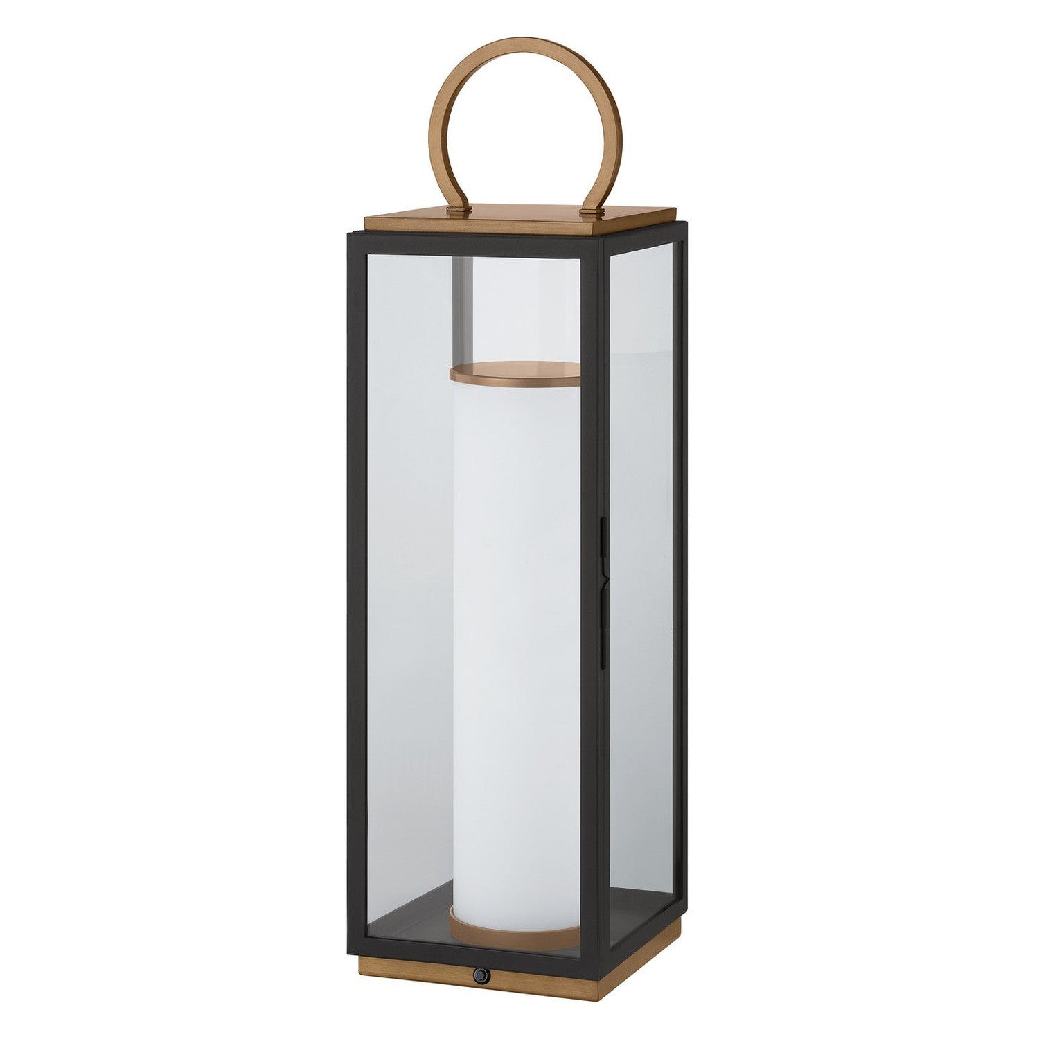 Troy Lighting - RTL6729-PBR/TBK - LED Table Lamp - Gareth - Patina Brass/Textured Black