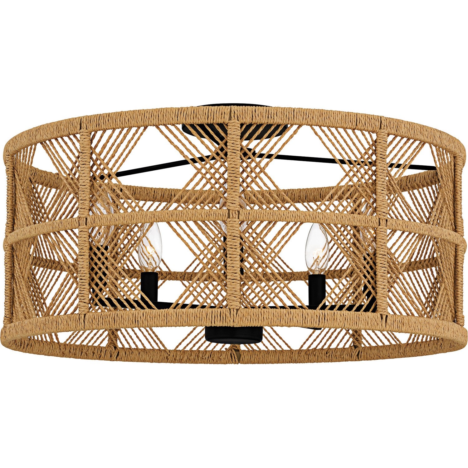 Quoizel - AXF1722MBK - Five Light Semi-Flush Mount - Axford - Matte Black