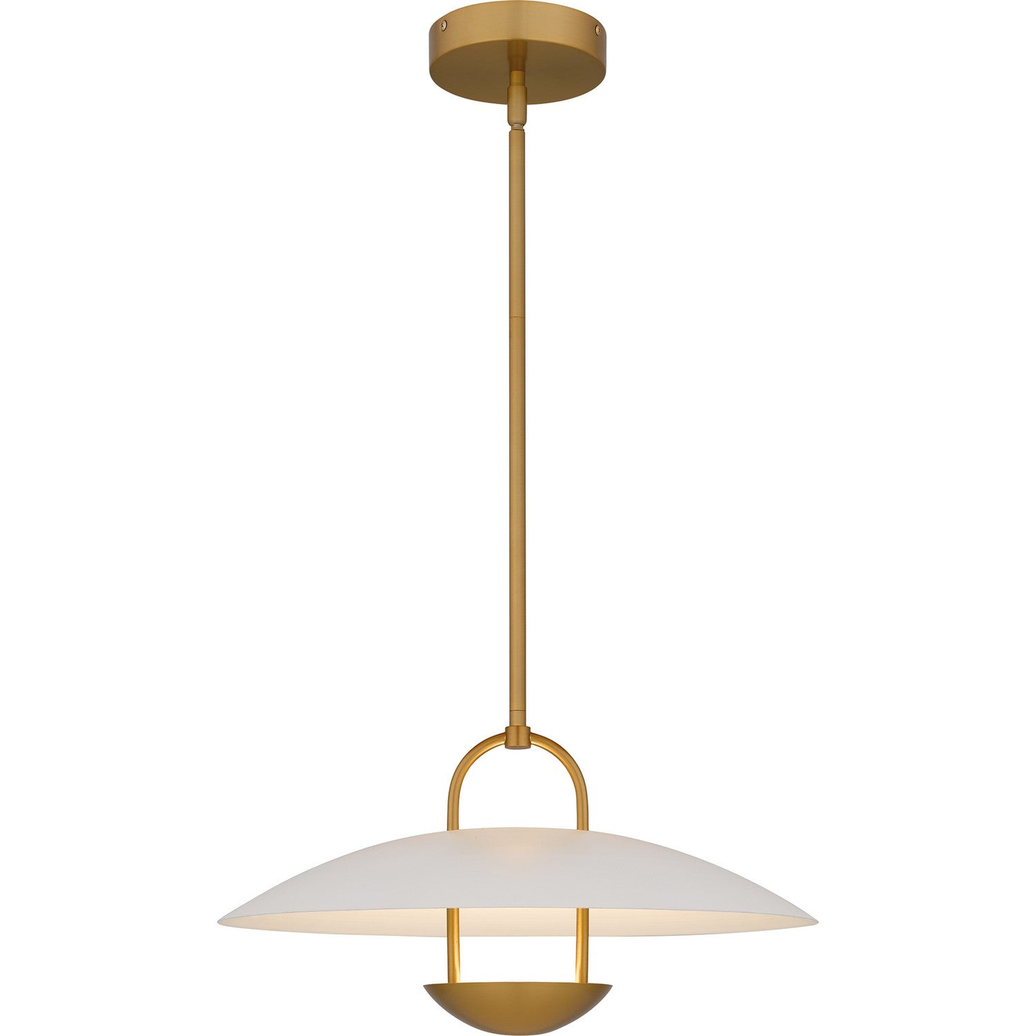 Quoizel - BIN2818BRG - LED Pendant - Bingham - Brushed Gold