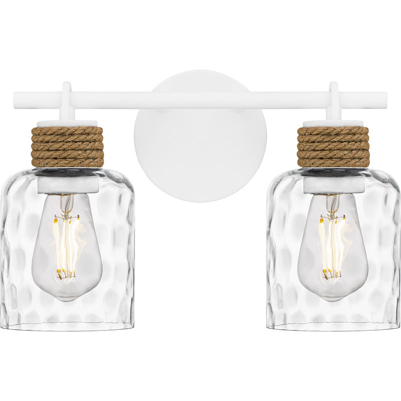 Quoizel - BTC8614W - Two Light Bath - Baltic - Matte White