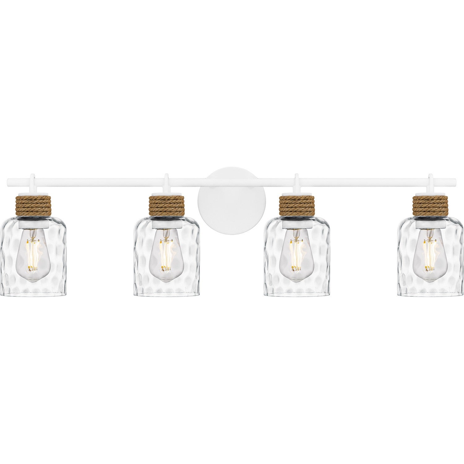 Quoizel - BTC8634W - Four Light Bath - Baltic - Matte White