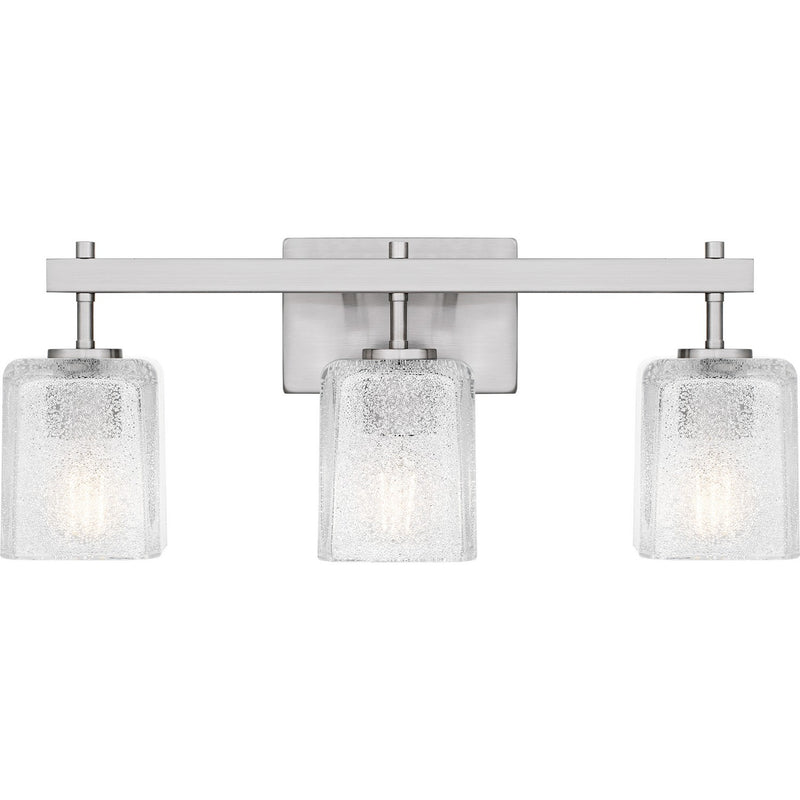 Quoizel - BTH8622BN - Three Light Bath - Brenthouse - Brushed Nickel