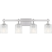 Quoizel - BTH8631BN - Four Light Bath - Brenthouse - Brushed Nickel
