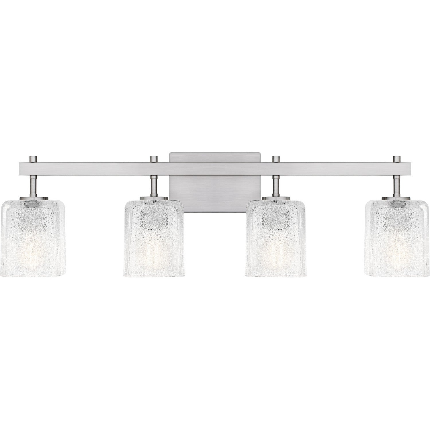 Quoizel - BTH8631BN - Four Light Bath - Brenthouse - Brushed Nickel