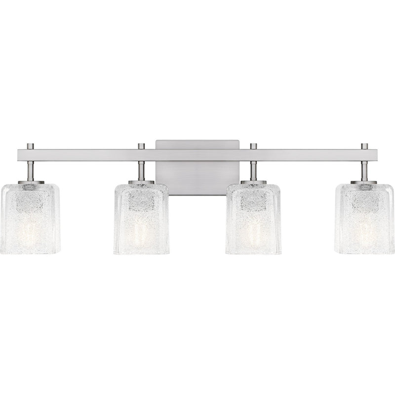 Quoizel - BTH8631BN - Four Light Bath - Brenthouse - Brushed Nickel