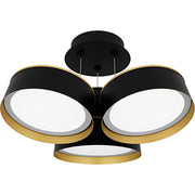 Quoizel - BYS1719MBK - LED Semi-Flush Mount - Byrnes - Matte Black