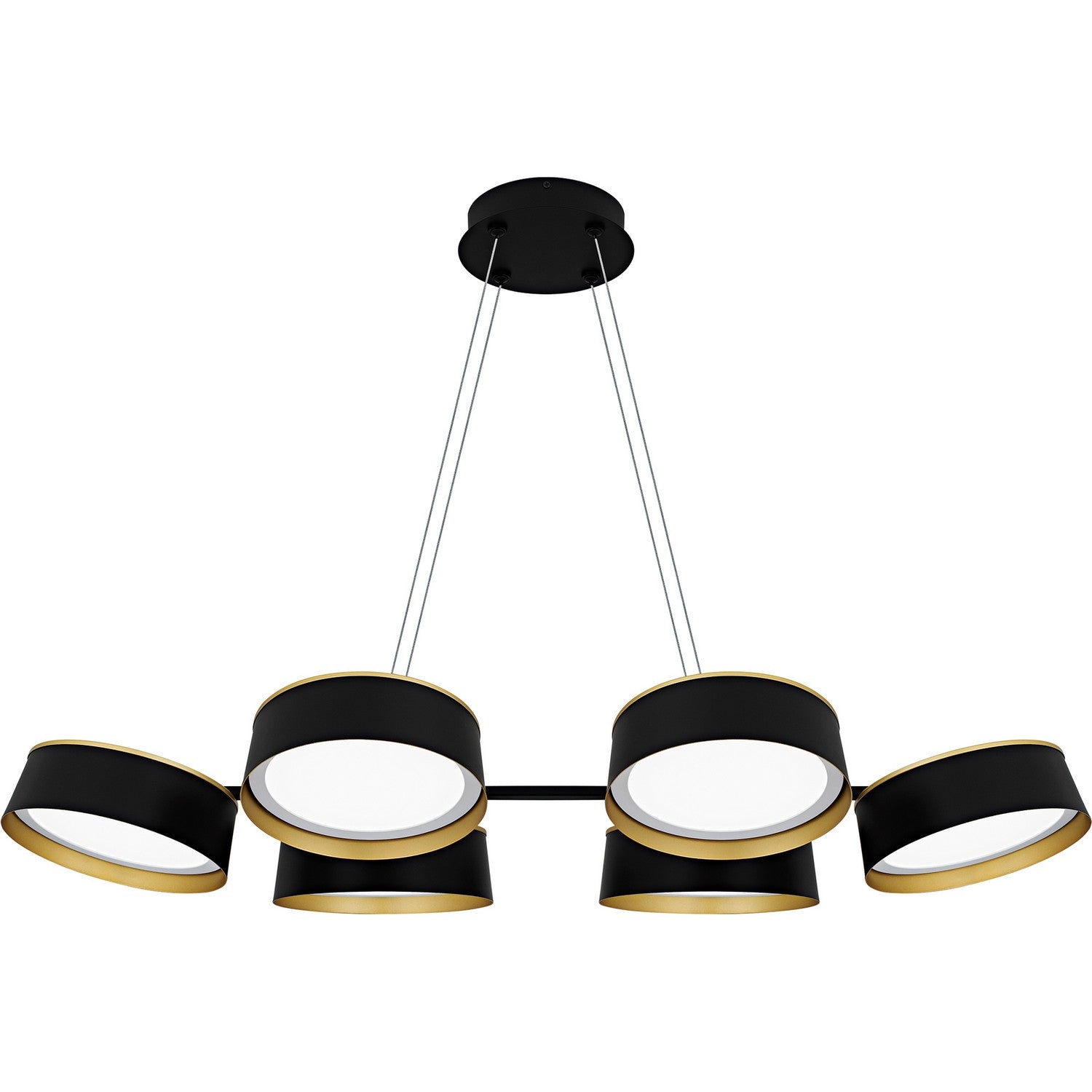 Quoizel - BYS640MBK - LED Linear Chandelier - Byrnes - Matte Black