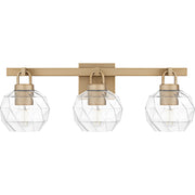 Quoizel - CIA8624BGD - Three Light Bath - Celina - Bronze Gold