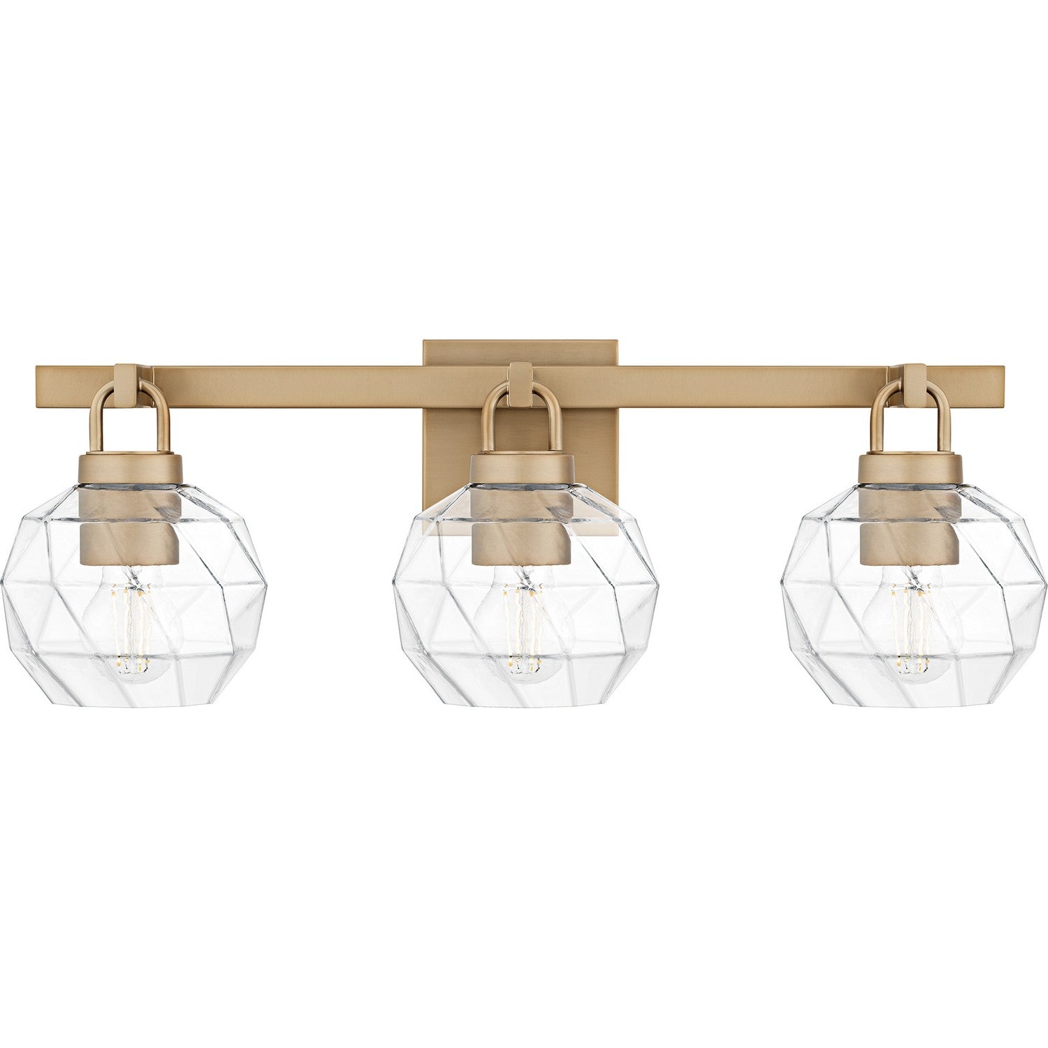 Quoizel - CIA8624BGD - Three Light Bath - Celina - Bronze Gold