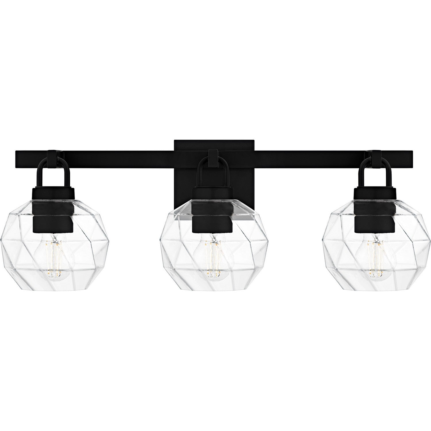 Quoizel - CIA8624MBK - Three Light Bath - Celina - Matte Black
