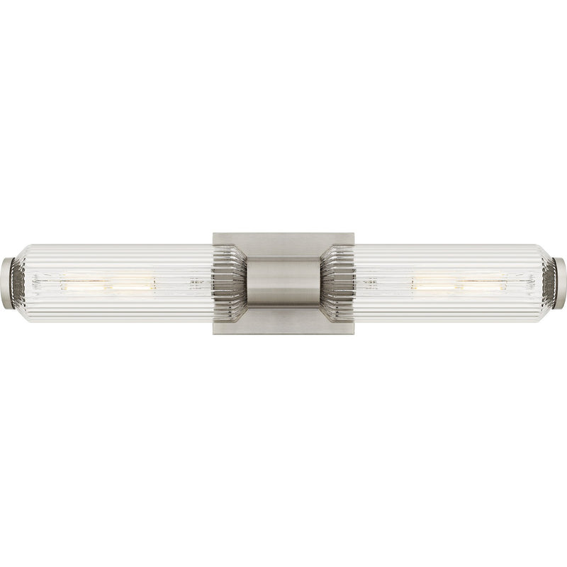 Quoizel - HWS8524BN - Two Light Bath - Hawes - Brushed Nickel