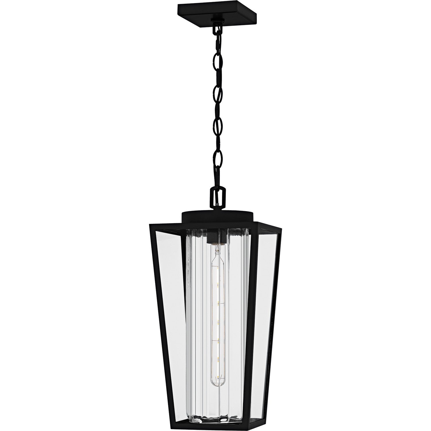 Quoizel - JET1509MBK - One Light Mini Pendant - Jett - Matte Black
