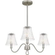 Quoizel - MCK5022BN - Three Light Chandelier - McKinney - Brushed Nickel