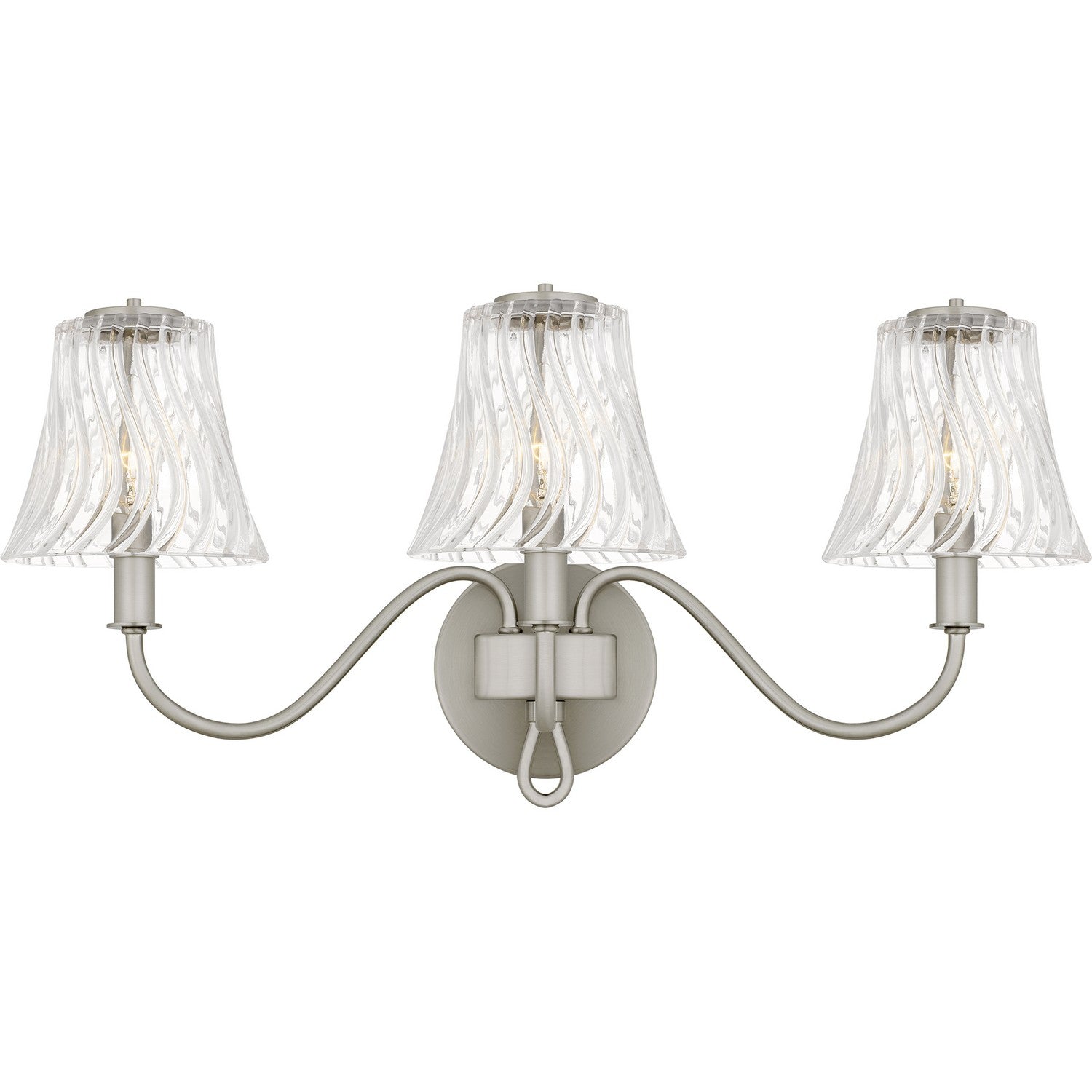 Quoizel - MCK8623BN - Three Light Bath - McKinney - Brushed Nickel
