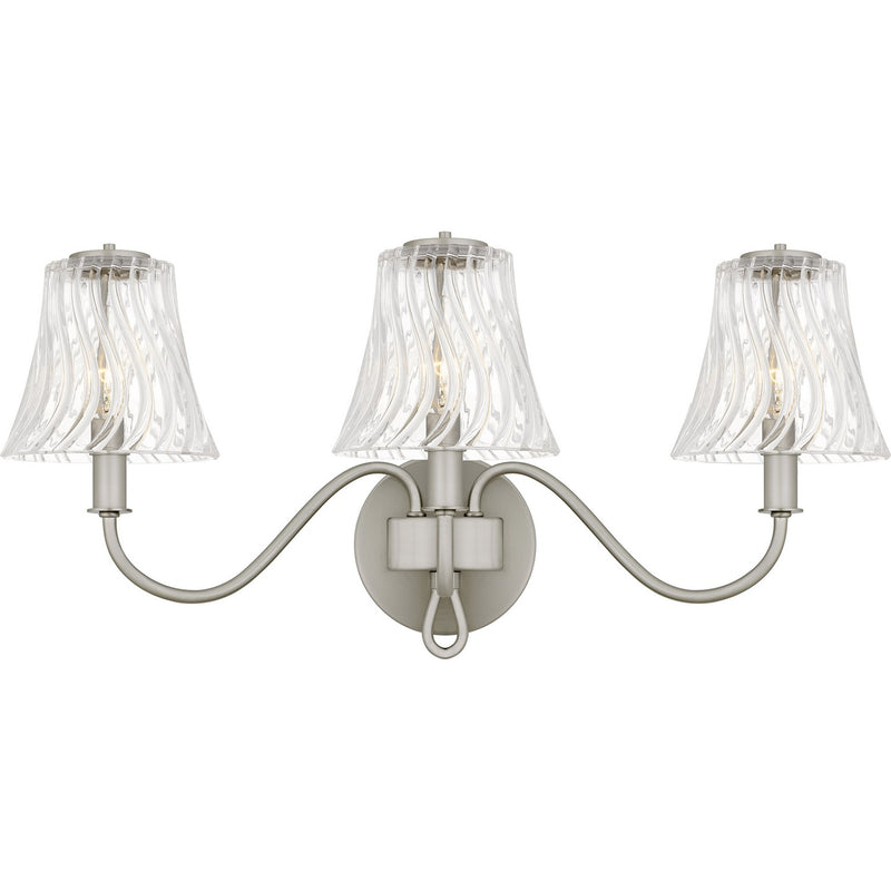 Quoizel - MCK8623BN - Three Light Bath - McKinney - Brushed Nickel