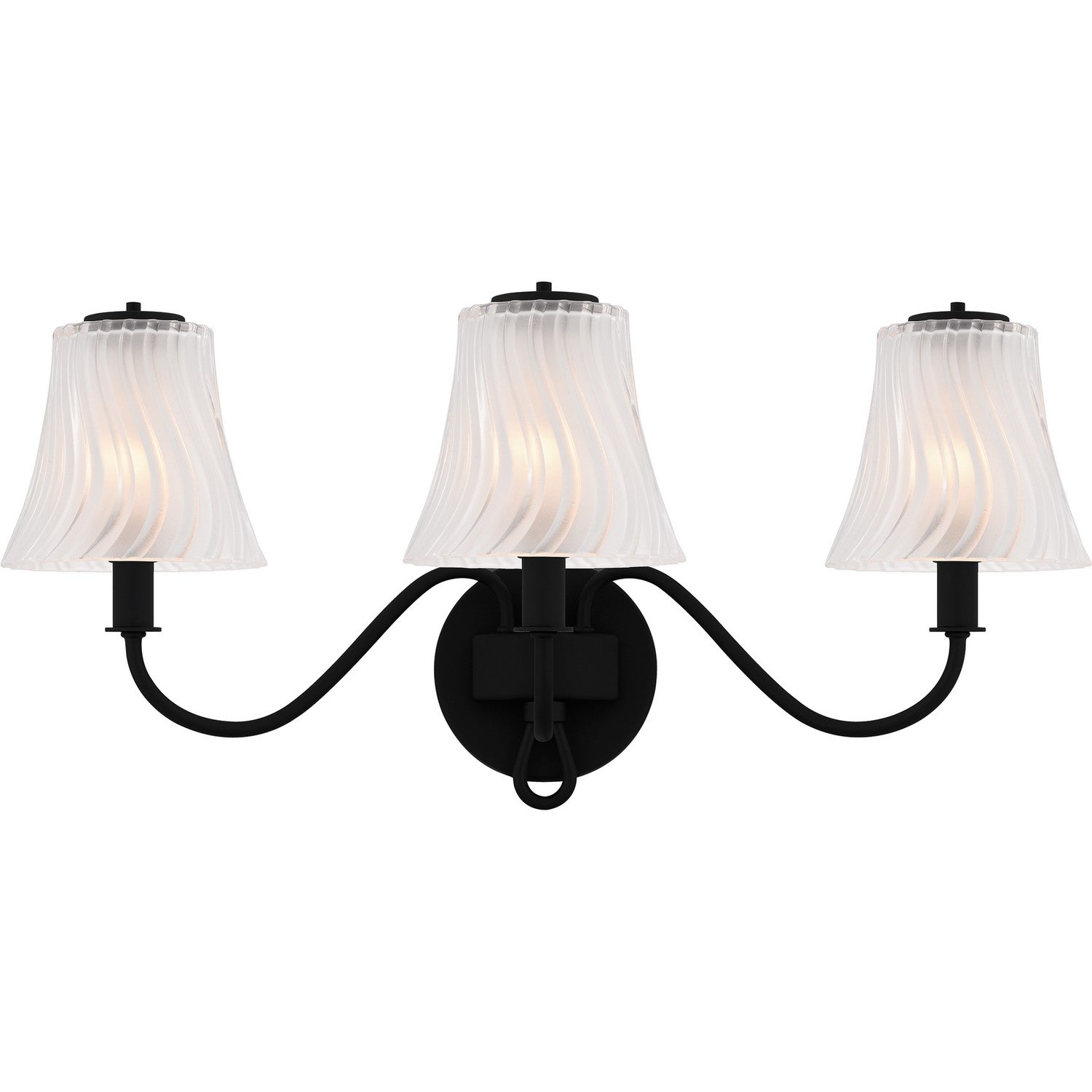 Quoizel - MCK8623MBK - Three Light Bath - McKinney - Matte Black