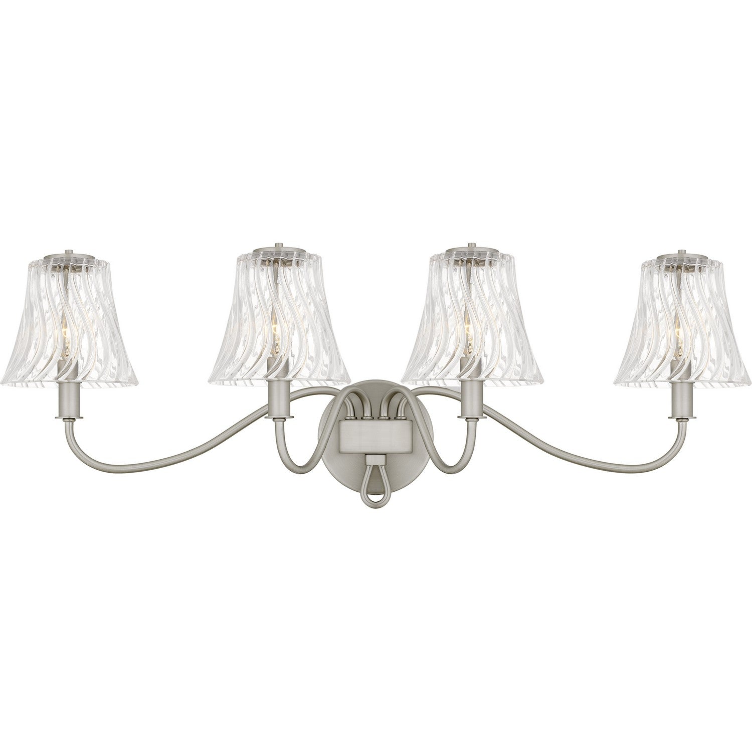 Quoizel - MCK8631BN - Four Light Bath - McKinney - Brushed Nickel