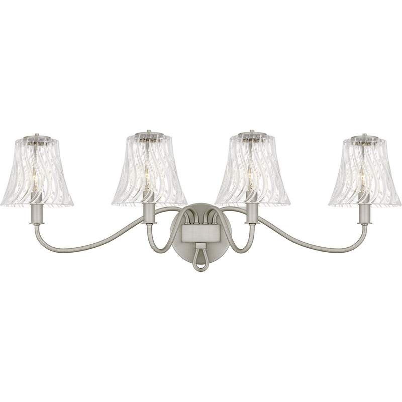 Quoizel - MCK8631BN - Four Light Bath - McKinney - Brushed Nickel