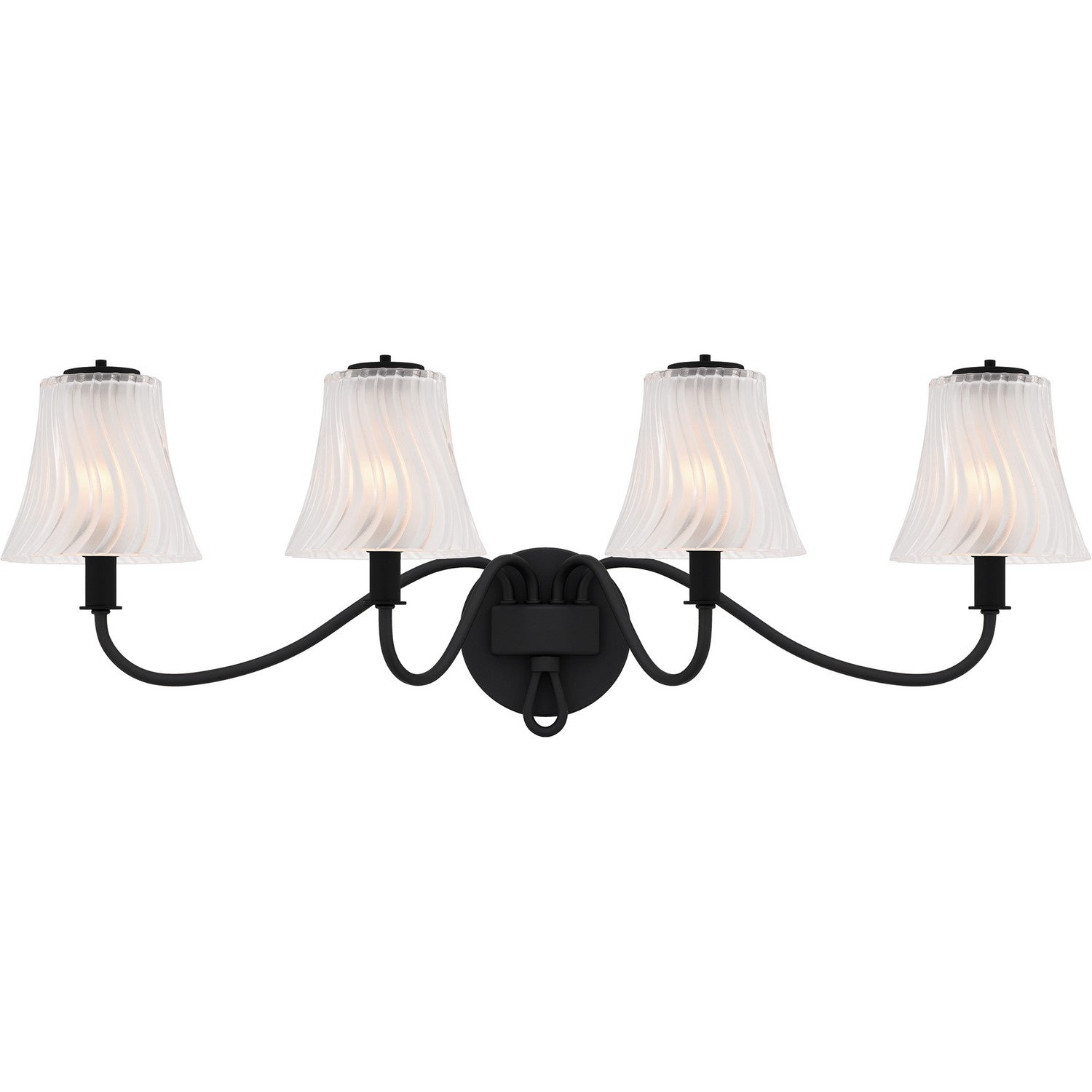 Quoizel - MCK8631MBK - Four Light Bath - McKinney - Matte Black