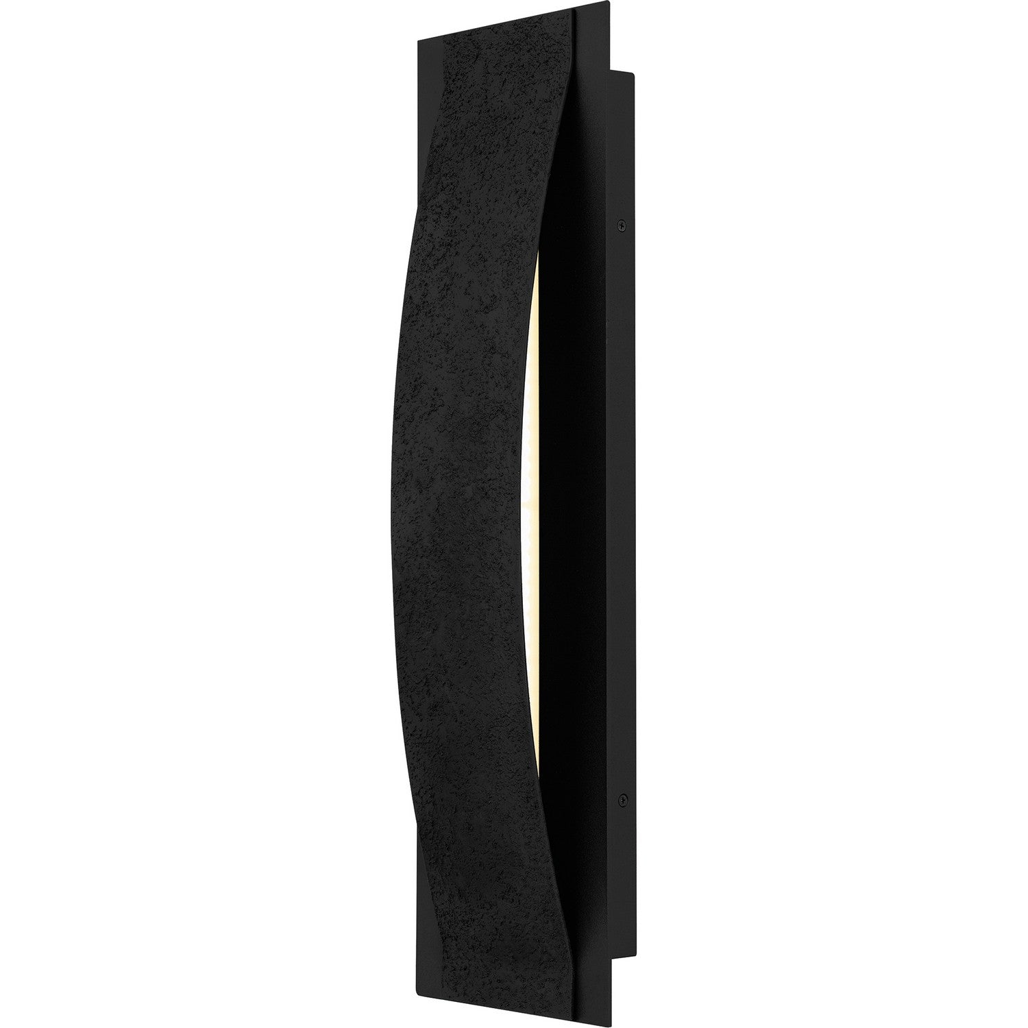 Quoizel - ONX8407EK - LED Outdoor Wall Lantern - Onyx - Earth Black