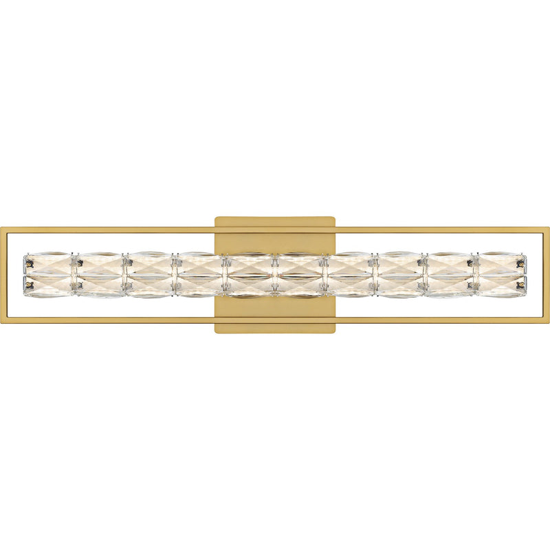 Quoizel - PCDZ8533SGD - LED Bath Light - Dazzle - Soft Gold