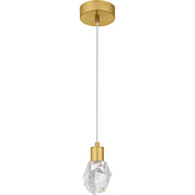Quoizel - PCSKY1505BRG - LED Mini Pendant - Skye - Brushed Gold