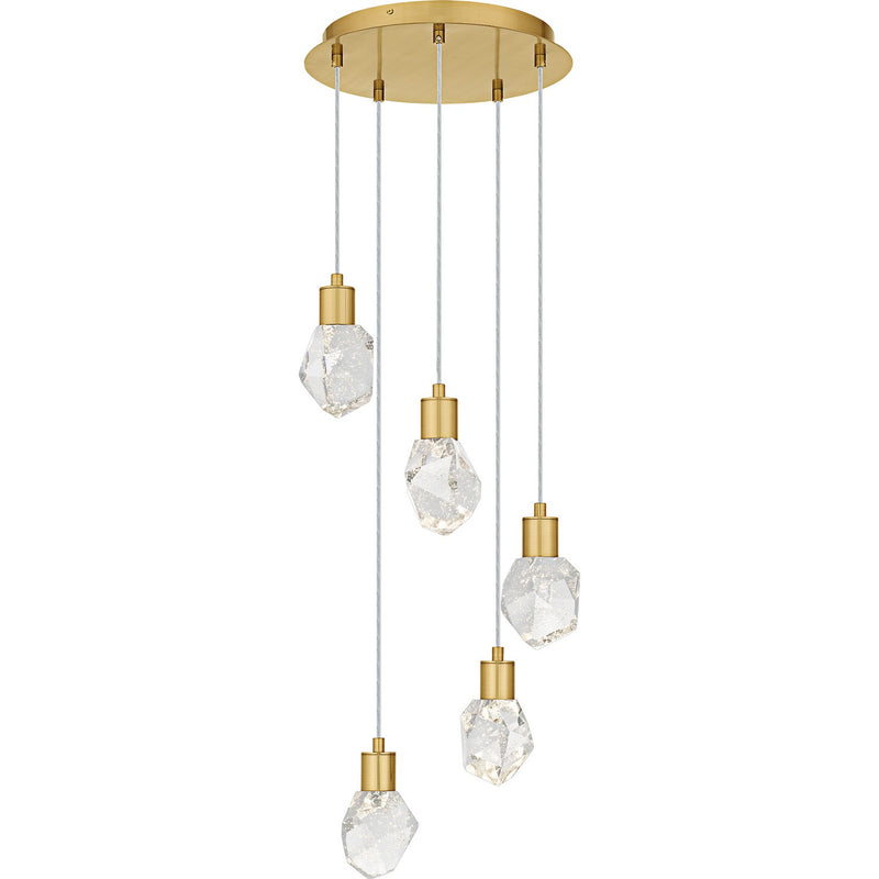 Quoizel - PCSKY1812BRG - LED Pendant - Skye - Brushed Gold