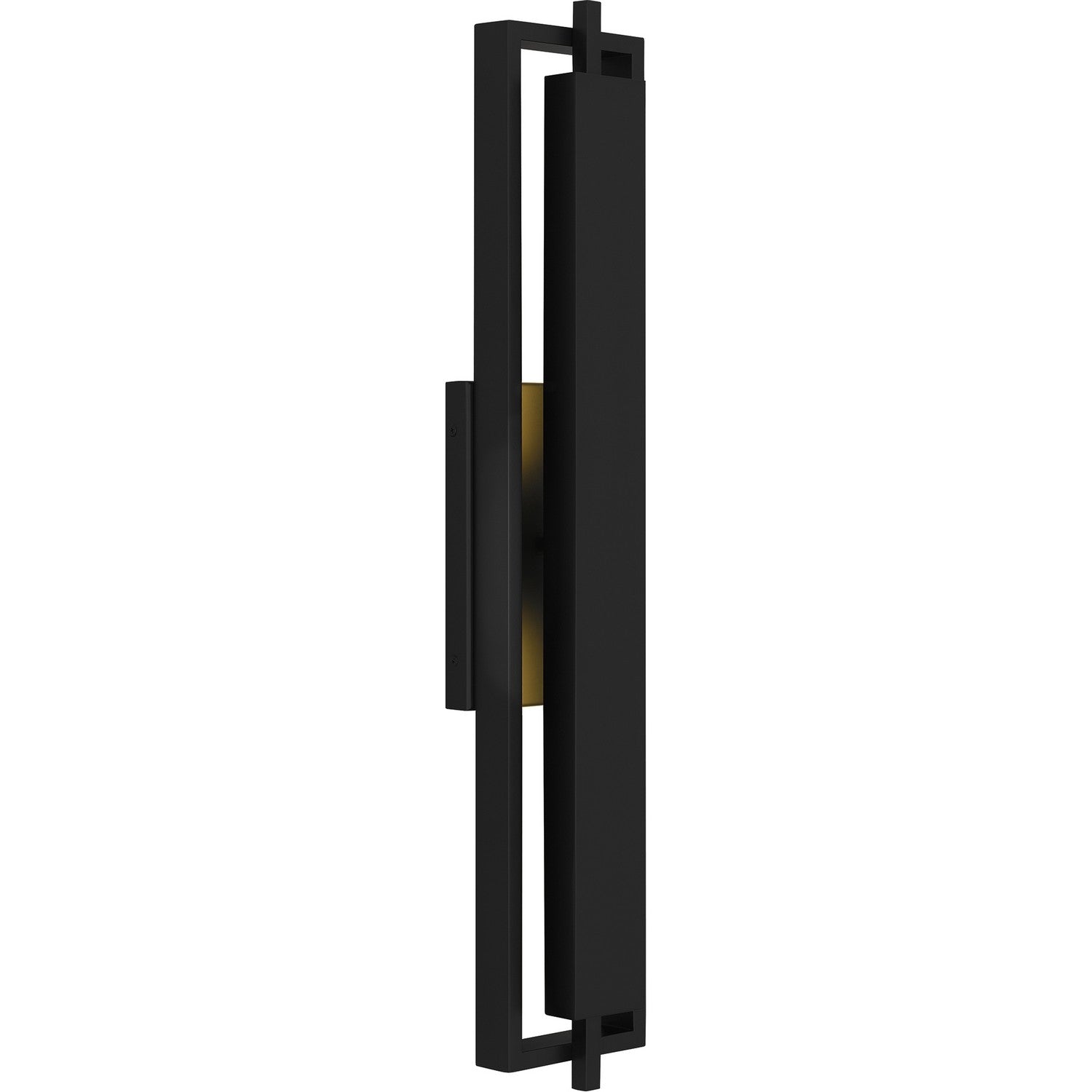 Quoizel - PNT8506MBK - LED Outdoor Wall Lantern - Pointsett - Matte Black