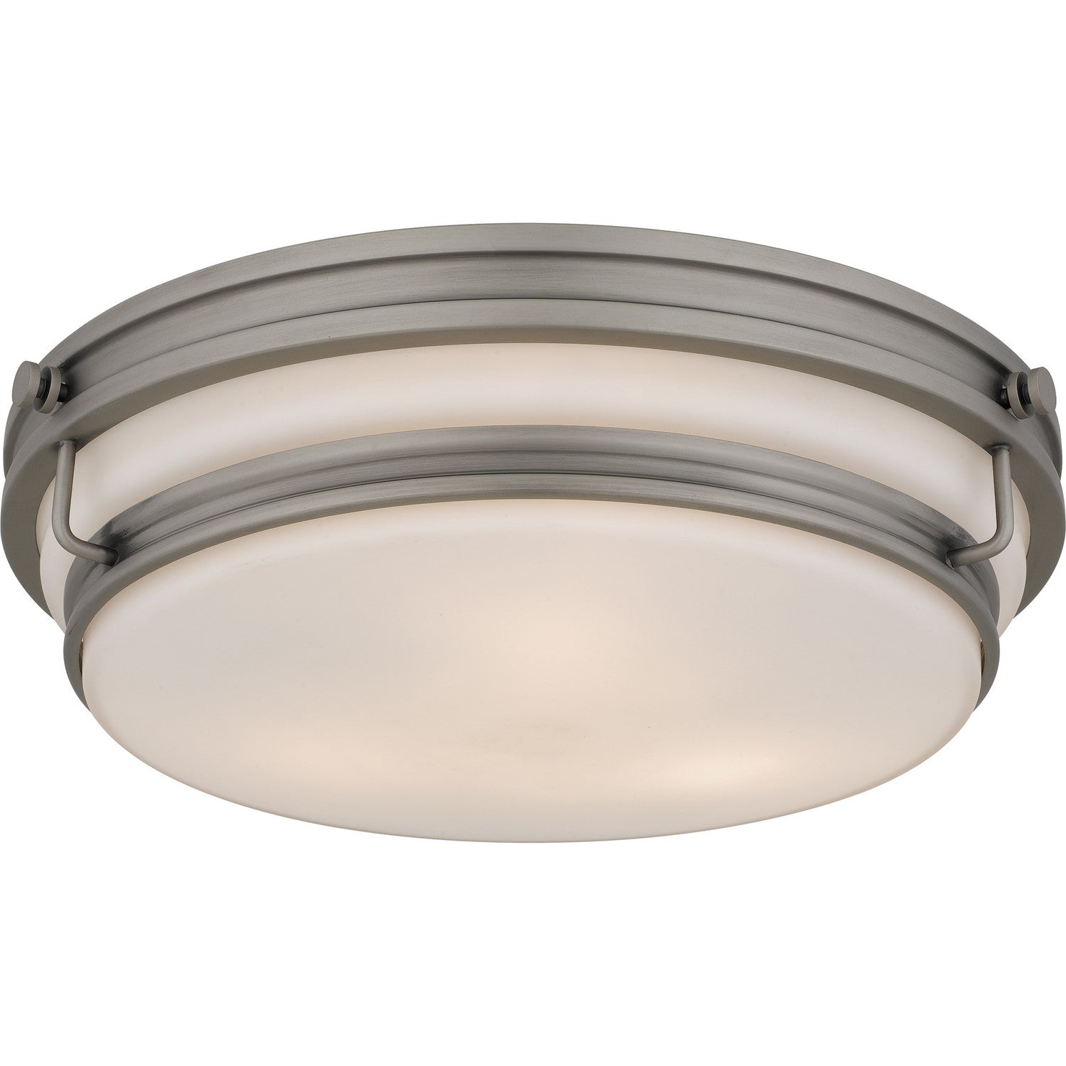 Quoizel - QFL6776AN - Three Light Flush Mount - Quoizel Flush Mount - Antique Nickel