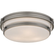 Quoizel - QFL6776AN - Three Light Flush Mount - Quoizel Flush Mount - Antique Nickel