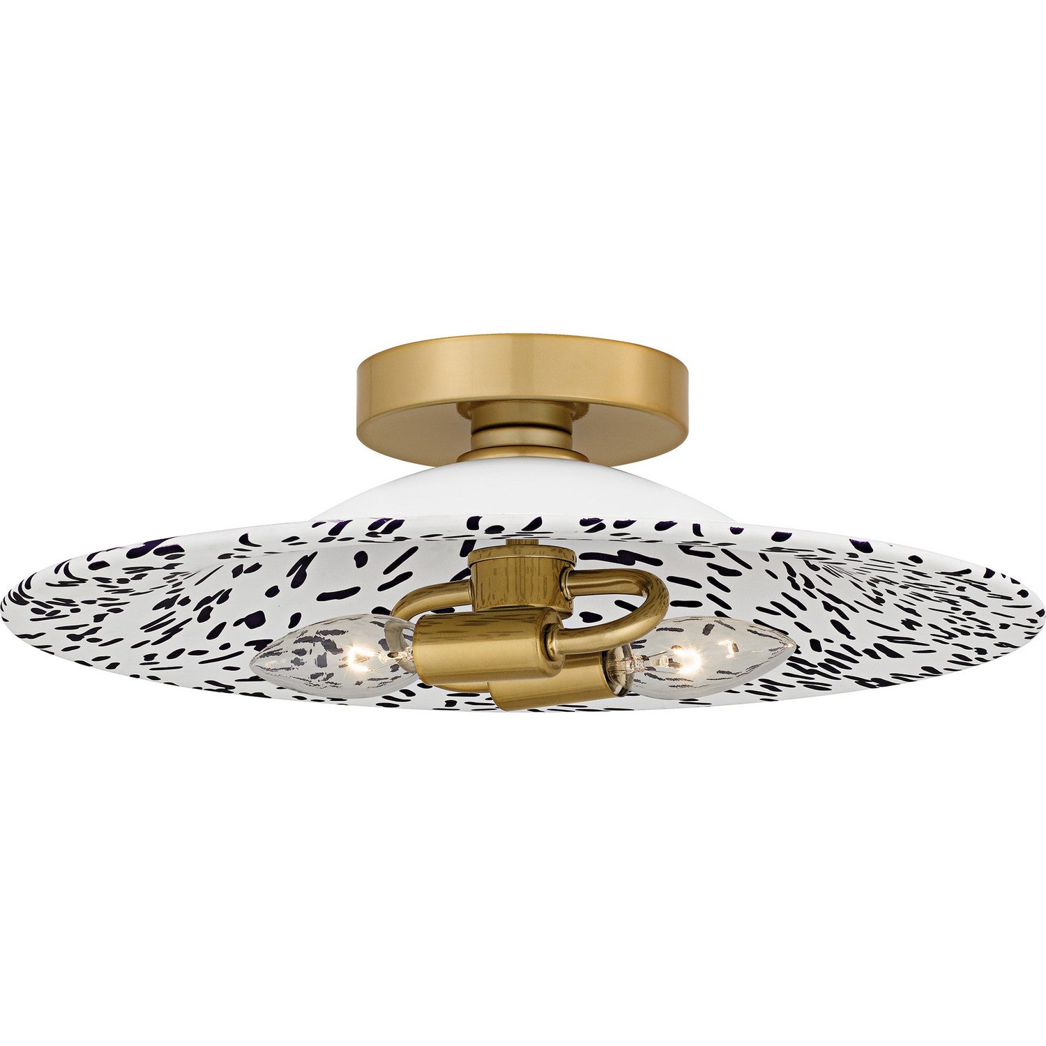 Quoizel - QFL6789LGB - Two Light Flush Mount - Quoizel Flush Mount - Light Gold