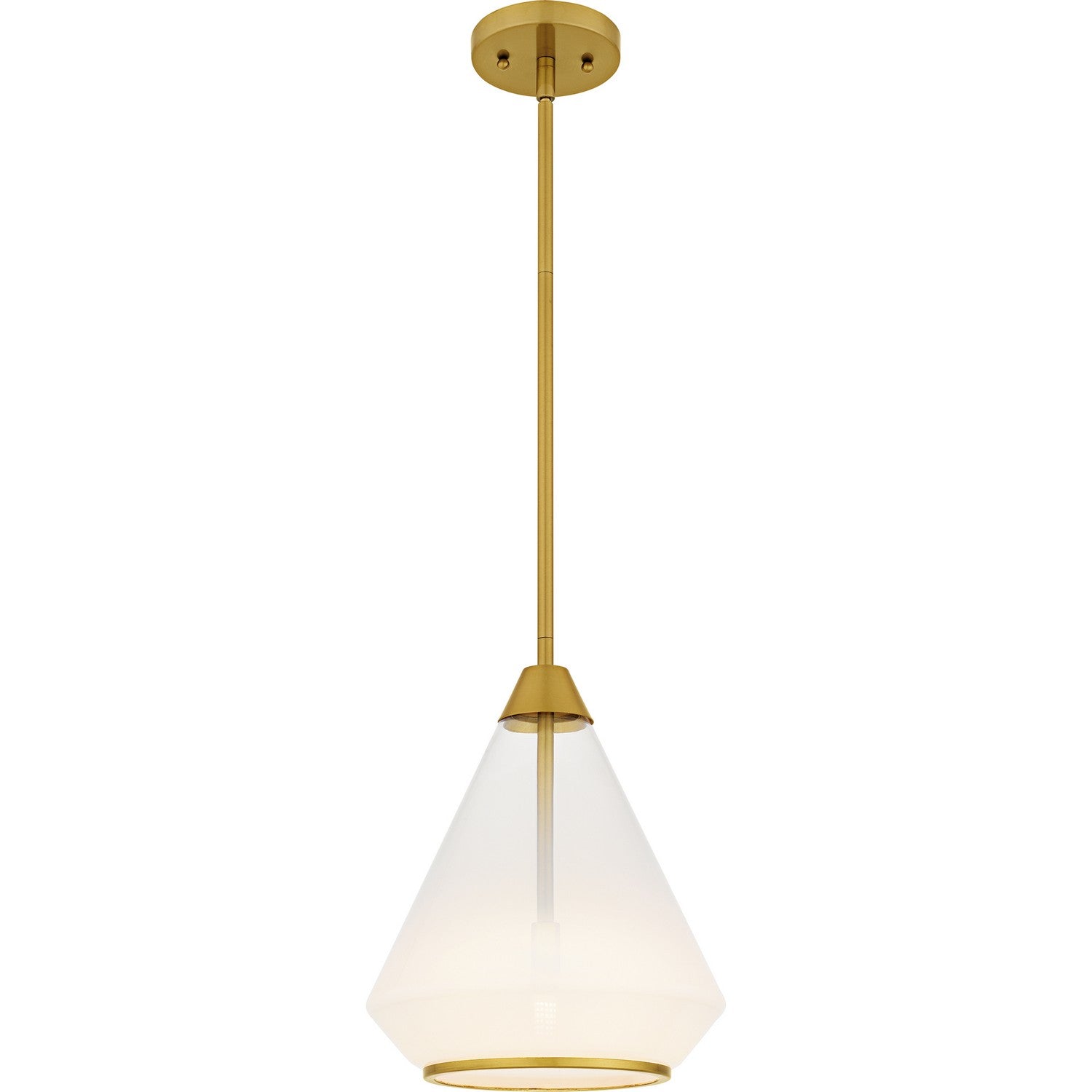 Quoizel - QP6750BRG - One Light Mini Pendant - Quoizel Pendant - Brushed Gold