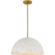 Quoizel - QP6768BRG - Three Light Pendant - Quoizel Pendant - Brushed Gold