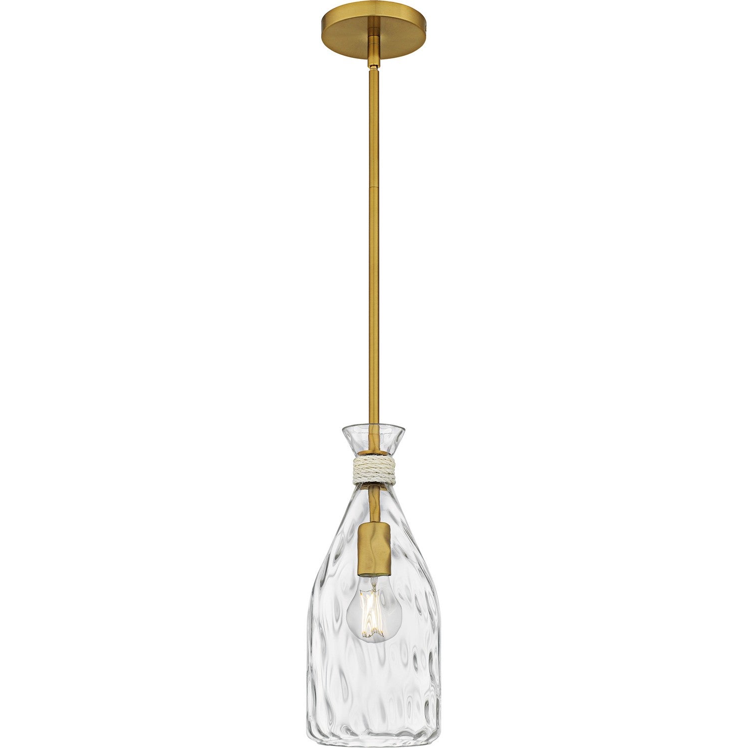 Quoizel - QPP6782BRG - One Light Mini Pendant - Quoizel Piccolo Pendant - Brushed Gold