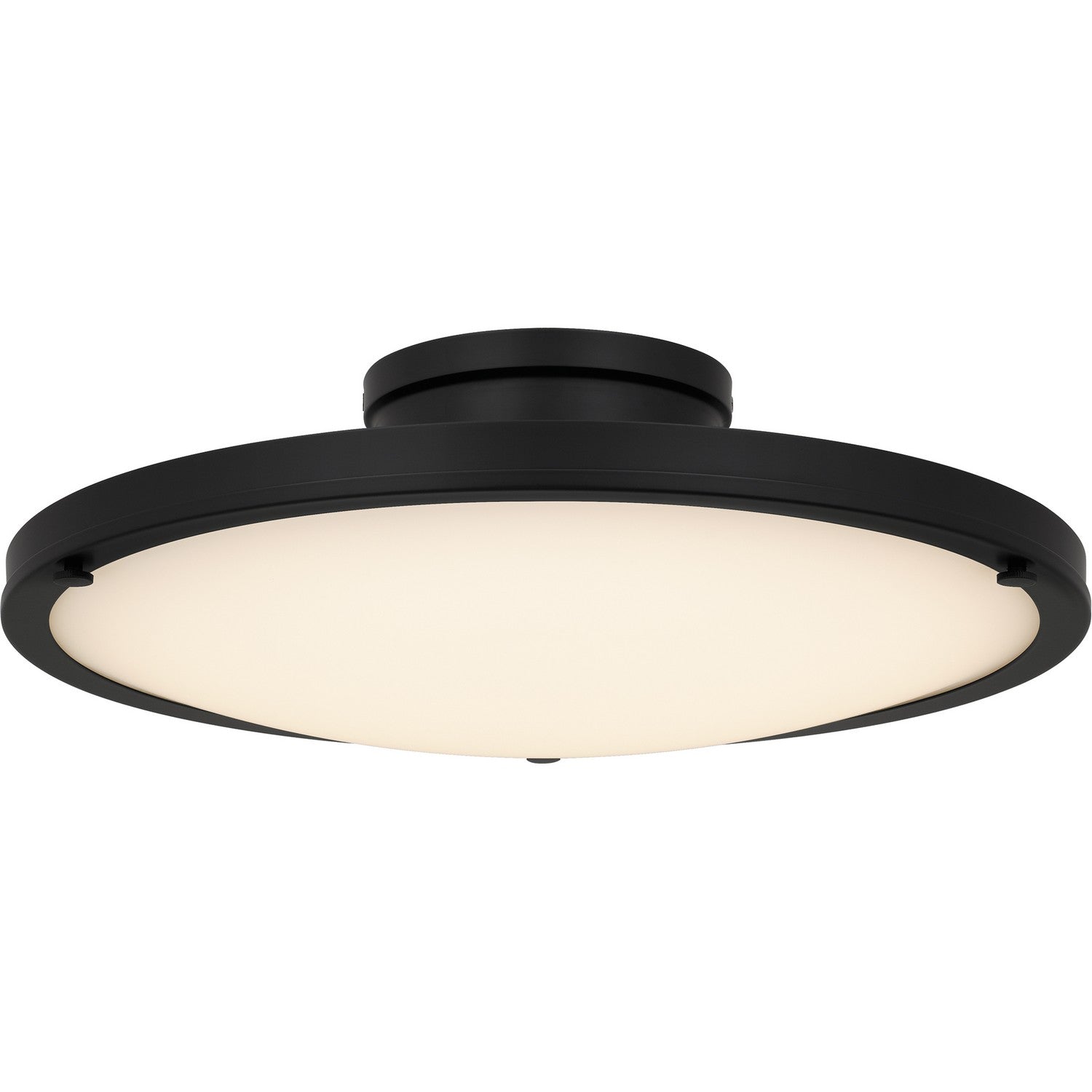 Quoizel - QSF6784MBK - LED Semi-Flush Mount - Quoizel Semi-Flush Mount - Matte Black
